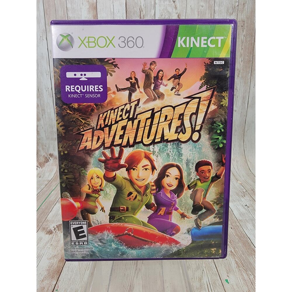Kinect Adventures - Microsoft Xbox 360 Complete Authentic Game